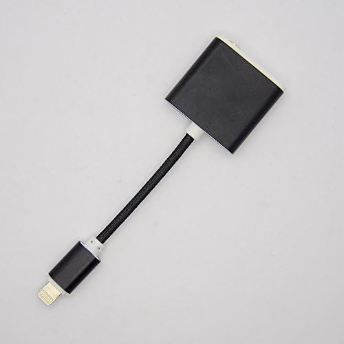 Pengaz iPhone 7 Audio &amp; Charger Adapter (Black)