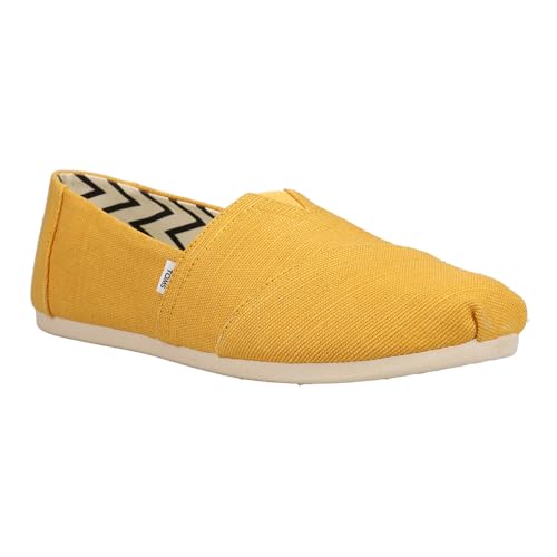TOMS Women's Alpargata Loafer Flat, Golden Yellow