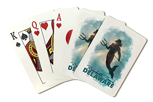Rehoboth, Delaware - Merman Underwater (Playing Card Deck - 52 Card Poker Size with Jokers)