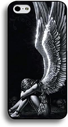 iPhone 6 Plus/6s Plus 5.5 Inch Safekeeping Mobile Shell Waving Angel Wings Pattern Cover Back Snap on iPhone 6 Plus/6s Plus 5.5 Inch Elegant Gorgeous Phone Case