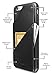HUSKK [iPhone 6/6S] Leather Wallet Case with Drop/Shock & Anti Theft RFID Blocking Protection - Card Holder for Up to 8 Cards - Quickdraw Black [Q-6-B-P-RFID] …