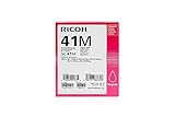 NRG Aficio SG 3110 DNW -Original Ricoh 405763 / GC-41M - Magenta Gel ink Cartridge -
