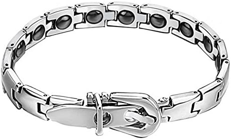 HotVally Power Ionics Health Magnetic Bracelet Balance Band Titanium 16 Health Sectors