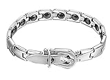Power Ionics Health Magnetic Bracelet Balance Band Titanium 16 Health Sectors