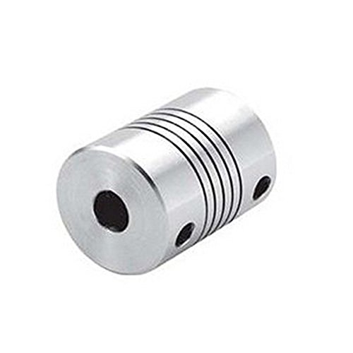PerfecTech5mmx12mm CNC Servo Motor Shaft Coupler Flexible Coupling OD 25x30mm