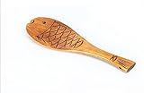 VNDEFUL Uncleft And Non-stick Rice Spoon Solid Wood
