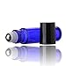 Roll on Glass Bottles 1/3 oz. Aguder 10ml Empty Roller Bottle with Metal Ball for Aromatherapy, Essential Oils, Carrier Oil, Perfumes & Lip Balms Set of 6 by Aguder