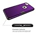 RabeMall Shockproof iPhone 7 Case, Sturdy and Durable and Slim Fit Case for Apple iPhone 7,Purple Black