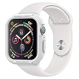 Spigen Rugged Armor Designed for Apple Watch Case for 44mm Series 5 / Series 4 - White
