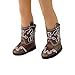American Fashion World Brown Eagle Cowboy Boot | 14 Inch Wellie Wisher Doll Accessories