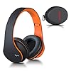 Wireless-Bluetooth-Headphones-Over-Ear-Rydohi-Hi-Fi-Stereo-Headset-with-Deep-Bass-Foldable-and-Lightweight-Wired-and-Wireless-Modes-Built-in-Mic-for-Cell-Phones-TV-PC-and-Traveling-Black-Orange Wireless Bluetooth Headphones Over Ear, Rydohi Hi-Fi Stereo Headset with Deep Bass, Foldable and Lightweight, Wired and…