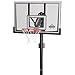 Lifetime 90085 Height Adjustable In Ground Basketball System, 52 Inch Shatterproof Backboard