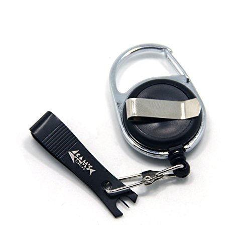 SAMS FISHING Fly Fishing Combo Line Clipper Nipper Snips with Zinger Fly Fishing Pack Tool Kit (A327) - Thumbnail 6