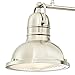 Westinghouse 6333900 Boswell Three-Light Indoor Chandelier, Brushed Nickel Finish with Prismatic Lens