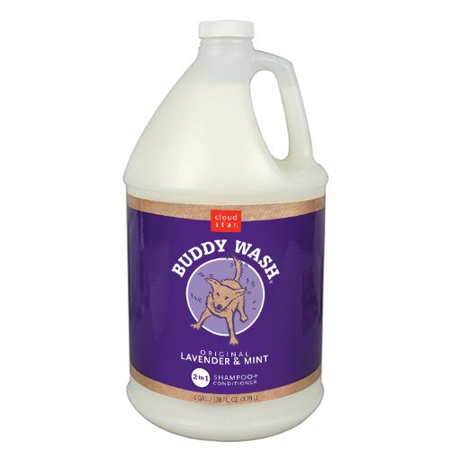 Cloud Star’s Buddy Wash Original Lavender and Mint 2 in 1 Shampoo + Conditioner – Gallon, My Pet Supplies