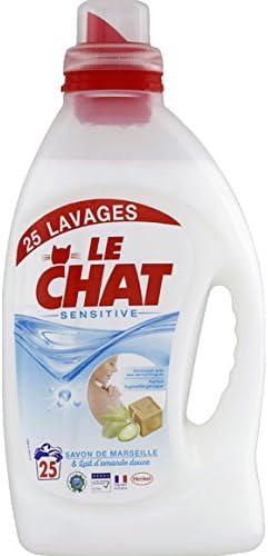 Le Chat Sensitive Lessive Liquide Au Savon De Marseille Parfum Hypoallergenique 25 Lavages Le Bidon De 1 875l Prix Unitaire Livraison Gratuit Sous 3 Jours Amazon Fr Cuisine Maison