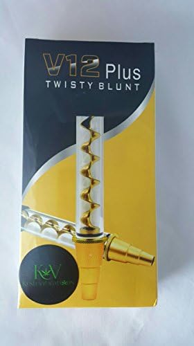 Newly Designed Twisty Glass Blunt - V12 Plus