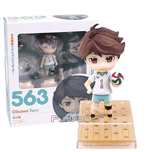 HANEUL LLC KR Oikawa Tooru 563 PVC Action Figure Collectible Model Toy Nendoroid Doll Color B