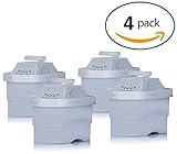 4-Pack Mavea Maxtra Water Filters by K&J - Replaces 1001122