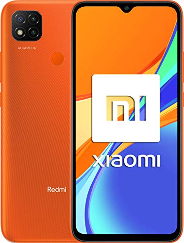 Xiaomi Redmi 9C - Smartphone 64GB, 3GB RAM, Dual Sim, Sunrise Orange