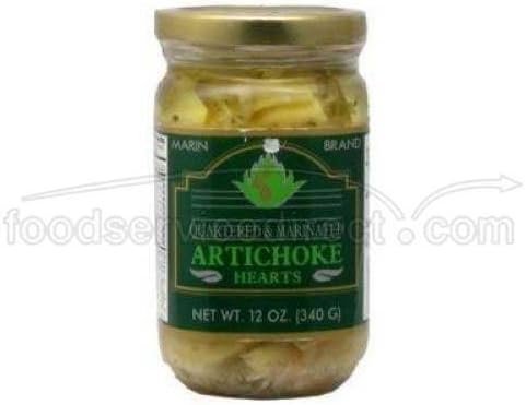 MARIN SPECIALTY FOODS Artichoke Hearts Marinated, 12 OZ
