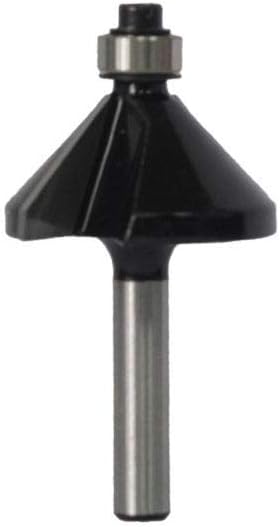 R14 KEY BLADES AND FIXINGS 1/4" Chamfer Router Cutter 32MM R14 Chamfered Cutter for Bosch Festool, Dewalt, Makita