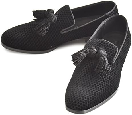 Amazon ジミーチュウ シューズ メンズ Foxley ベルベット タッセルローファー ブラック Foxley Dov 0001 並行輸入品 Jimmy Choo ジミーチュウ ローファー スリッポン Amazon ジミーチュウ シューズ メンズ Foxley ベルベット タッセルローファー ブラック Foxley Dov 0001 並行輸入品 Jimmy Choo ジミーチュウ ローファー スリッポン