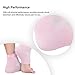 Pretty See Moisturizing Gloves Gel Moisture Socks for Cracked Skin Care and Instant Soften Repair, Pink, Set of 2