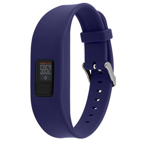 Band for Garmin Vivofit 3 / Vivofit JR, Soft Silicone Replacement Watch Band Strap for Garmin Vivofit 3 / Garmin Vivofit JR Activity Tracker, Fit 6.0"-9.0" (152mm-230mm) Wrist