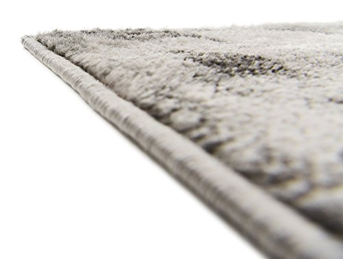 Unique Loom Sofia Collection Dark Gray 8 x 10 Area Rug (8' x 10')