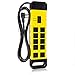 Maxxima 10 Outlet Heavy Duty Power Strip, 1440 Joules Surge Protection, Grounded primary