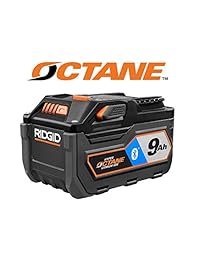 Ridgid 18 V OCTANE Bluetooth 9.0 Ah Batería