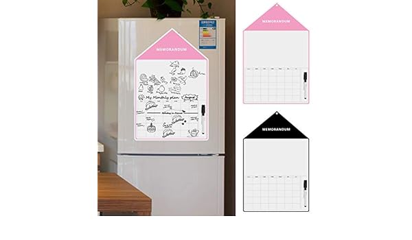 pizarra magnética de borrado en seco nevera calendario mensual ...