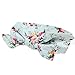 Tenworld Baby Girls Headband For Newborns Elastic Cotton Hair Band (Sky Blue)