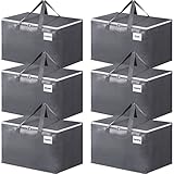 BlissTotes Large Moving Boxes with Zippers