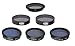 Complete Filter Set for DJI P4 P3A P3P DJI Phantom 4 Phantom 3 Advanced Professional Quadcopter 4K UHD Video Camera Drone Kit Includes: Polarizer, Neutral Density ND4 ND8 ND16 ND32 ND64 Filters