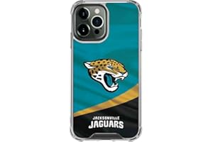 Skinit Clear Phone Case Compatible with iPhone 13 Pro Max - Officially Licensed NFL Jacksonville Jaguars Design