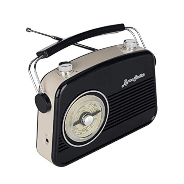Byron Statics Radios Portable Am FM Analog Large Rotary Dial - Imagen 5
