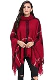 HOTAPEI Womens Oversized Turtleneck Pullover Knitted Sweater