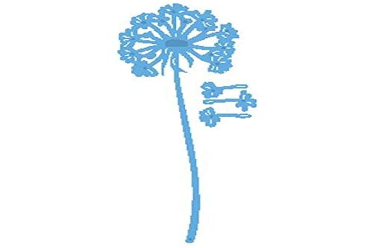 Marianne Design Creatables Dandelion Die, Metal, Blue, 18.6 x 8.4 x 0.2 cm