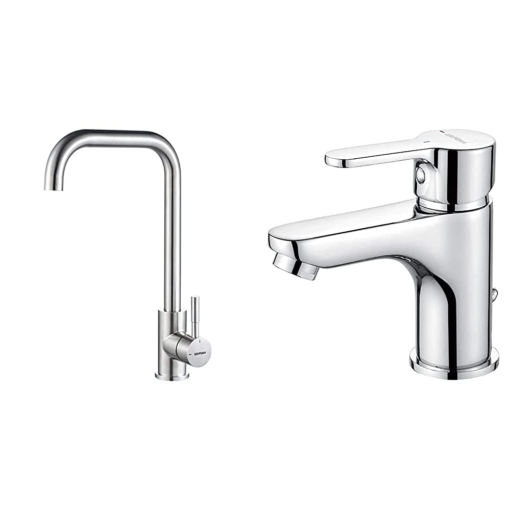 GRIFEMA-Irismart-Grifo-de-cocina-con-cano-orientable-360–mezclador-de-fregadero-Alto-Acero-Mezclador-monomando