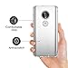 SPARIN [2 Pack] Case Compatible with Moto G7, Clear Case for Motorola G7 6.2 Inch with Soft TPU, Camera Protection, Scratch Resistant, Shock Absorption