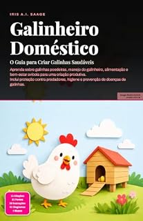 Livro Galinheiro Doméstico: O Guia para Criar Galinhas Saudáveis (Aves de criação Livro 3)