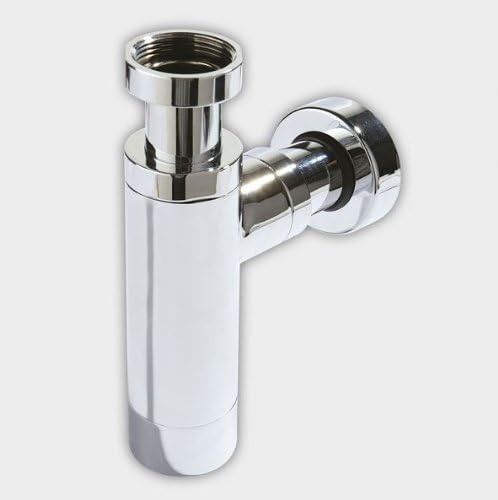 Minimalist Bottle Trap in Chrome by HIB