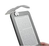 Really Tiny Book Light with E-Reader Adapter - White