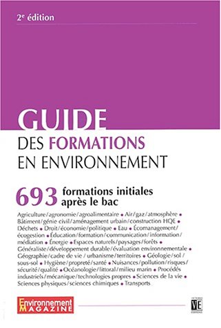 Guide des formations en environnement