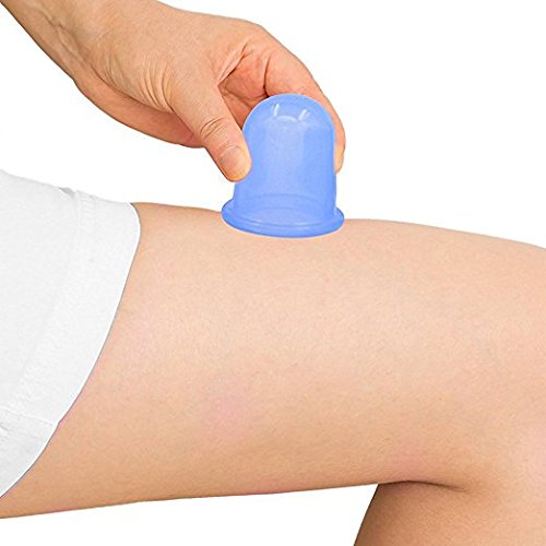 Anti Cellulite Cup Silicone Cupping Therapy Set Body Massage Cups Include 1 x Medium Body Cup, 1 x Large Body Cup