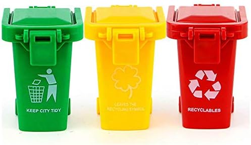 mini toy trash cans