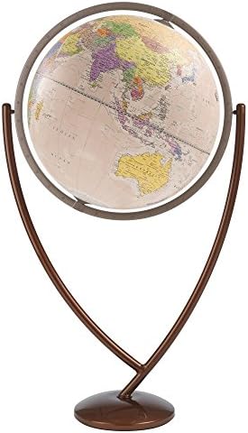 Zoffoli Colombo 24-in. Antique Ocean Floor Globe