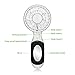 OBOSOE Mini Portable USB Fan,Rechargeable Battery Handheld Personal Fan for Outdoor Travel Home